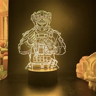 Đèn Trang Trí Delta Force Action Game Đồ Trang Trí Bàn Học Đồ Trang Trí Cho Học Sinh Đèn Ngủ Đồ Chơi