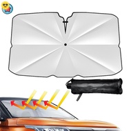Car Windshield Sunshade Umbrella, Foldable Car Umbrella Sunshade Cover, UV Block Car Front Window   TUT