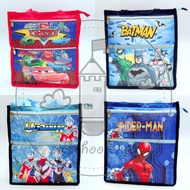 iSchoolDy Kids Ultraman McQueen BTman Spiderman Tuition Bag