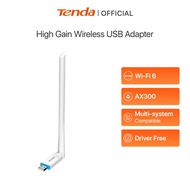 Tenda U2/U9/U11 USB WiFi Adapter for PC WIFI 6 AX300/AC650/AX900 USB WiFi Receiver dongle wireless A