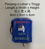 Solar LED Rechargeable Lifepo4 32650 Battery with BMS 3.2V