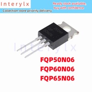 5pcs/lot Brand New FQP50N06 FQP60N06 FQP65N06 FQP 50N06 60N06 65N06 TO-220 Field Effect Tube In-Line
