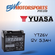 YUASA MOTORCYCLE BATTERY YTZ6V