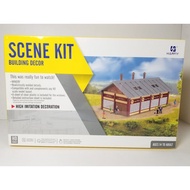 1/87 Brewery Building Model with Simple Color Separation Need to Assemble Plastic Materials by Yours