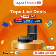 [ Watch Live & Grab Deal ] TP-Link 5300Pa Suction MagSlim Smart Auto Empty Dock Robot Vacuum Cleaner