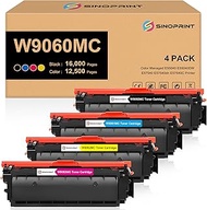 SINOPRINT W9060MC W9061MC W9062MC W9063MC Remanufactured Toner Cartridges Compatible for W9060 for C