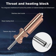 1/2Pcs Bimetal Nozzle For Flashforge Ad5x Hotend 3D Printer Parts Brass Heatblock Heatbreak