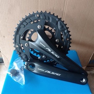 CRANKSET/CRANK SET SHIMANO ALIVIO FC-T4060 HOLLOWTECH 2/HT2 48T-36-26T - DIRTHE SHOP
