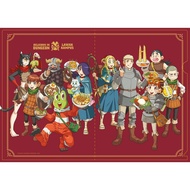 DELICIOUS IN DUNGEON X LAWAK KAMPUS : FOODIE ADVENTURERS A4 PVC FOLDER
