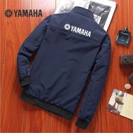 Jaket Motor Pria Dewasa Yamaha Bahan Taslan Waterproof Dalam Akrilik - Jaket Motor Pria Keren