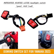 AEROX155 NVX155 LC135 headlight switch（pass）+Kill（red）
