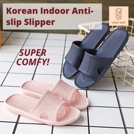 Korean Indoor Anti-slip Cooling Slipper for Home, Bathroom, Bedroom, Hotel, Couple Shoe Non-Slip / 室内拖鞋男女情侣凉拖鞋