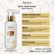 Paket murah Awday shampoo dan Awday hair cream / conditioner / shampo awday / awday shampo / conditi
