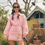 lookbookpetite karen top (adult) pink daisy