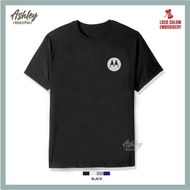 T Shirt Round Neck Cotton Motorola Razr Edge Smartphone 5G Walkie Talkie T-Shirt Murah Lelaki Men Lo