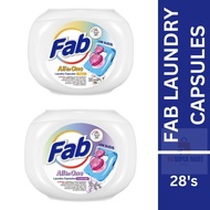 FAB All in One Laundry Capsules (28's)