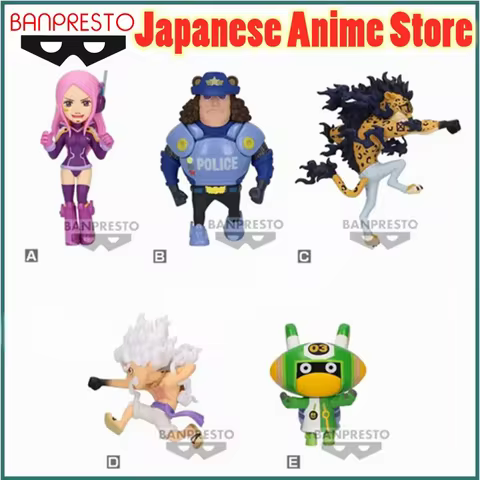 Original Bandai One Piece Wcf Future Island Egghead Island Chapter 3 Nika Bonney Kuma Luchi Anime Ac