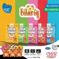 HILARIQ BUBUR BABY TO EAT BABY FOOD 6 MONTHS | 8 MONTHS TRAVEL FRIENDLY BABY FOOD BABY PORRIDGE