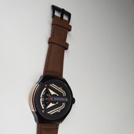 ASport TIME 7 seven_friday watch men and lady metal dial leather strap decorative screw waterproof s