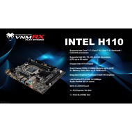 VenomRX Intel H110 LGA 1151 DDR4 Nvme Motherboard Venom RX Mainboard