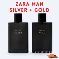 ZARA MAN SILVER + ZARA MAN GOLD แพคคู่