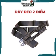 Versatile 2-point tactical crossbody bag strap bag strap tali beg sling