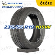 Lốp ô tô Michelin 235/55 R19 105W Primacy 4 SUV – Chính Hãng BH 6 năm (235/55R19 235 55 R19)