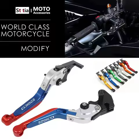 For BMW G310GS G 310GS G310 GS G 310 GS 2021-2023 Motorcycle Adjustable CNC Brake Clutch Levers Fold