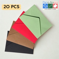 Aesthetic Color Envelopes, Contents 20 PCS | A5 A6 A8A7 | Souvenirs, Weddings & Invitations