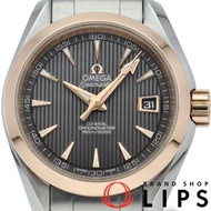 歐米茄海馬系列Aqua Terra 150米同軸天文台錶 30毫米 (231.20.30.20.06.003) - 附原廠盒、保固卡，18K玫瑰金/不鏽鋼錶殼，女錶，灰色，拋光，成色極佳 [二手]