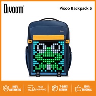 Original Divoom Pixoo Backpack S Customisable Pixel Art Multi Compartments Design Features Fashion Children's Backpack