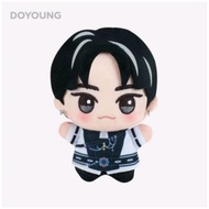 Doyoung - Doll NCT 127 Official Chibigurumi Plush Sticker Version Banpresto Bandai - Keychain Plushi