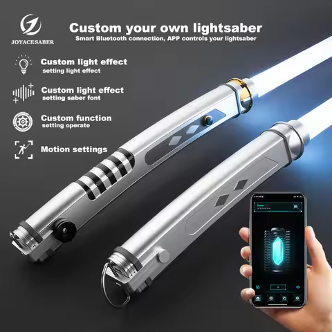 Pixel Lightsaber Pivot Ahsoka Tano Xenopixel Light Saber Jedi Neopixel Laser Sword Metal Handle Cosp