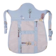 Summer new vintage mesh baby double-sided thin carrier, Guizhou baby carrier fan, breathable and lig