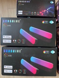 SUNSHINE LUMI LED WIFI+藍芽智能幻彩氣氛燈條 RGB彩光+CCT黃白光 IP44 (黑色) (一盒兩件)