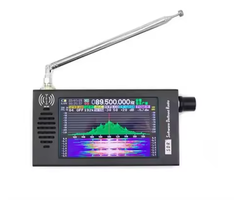 100K-149MHz 4.3" IPS LCD SDR Software Defined Radio CW AM WFM FM SSB FM/AM/LW/MW/SW/Air-Band DSP SDR