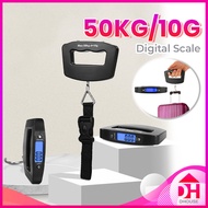Portable Electronic Luggage Scale Suitcase Backpack LCD Digital 50kg/10g Weight Travel Penimbang Lug