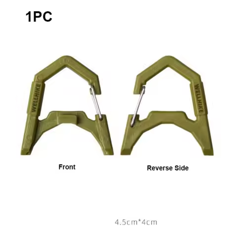 New ABS Outdoor Camping Hooks 4.5*4cm 4 Colors Tent GZ Light Hanger Outdoor Camping Buckle For Outdo