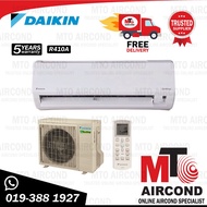 [ MTO ] Daikin 1hp (R410A) Non Inverter Eco King FTN10PV1L/RN10FV1 Air Cond - P serial