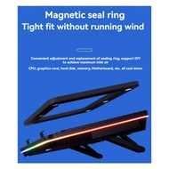 TECHCHIP-IETS Gaming Laptop Cooling Stand 14CM Large Fan Dustproof Base Stand Pad for 14inch