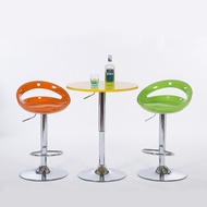 ST/📍Home Bar Chair Backrest Stool Chair Lift Bar Stool Simple Bar Chair High Chair Swivel Chair Bar Stool Chair N7G8