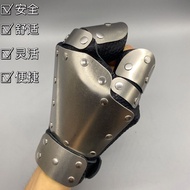 Hand Guard Cowhide Thick Steel Plate Fish Dart Hand Guard Velcro Hand Guard