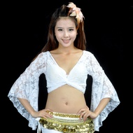 Oriental Dance Clothes Belly Dance Tops Sexy Lace Tops Indian Dance Beginners Practice Clothes Tops