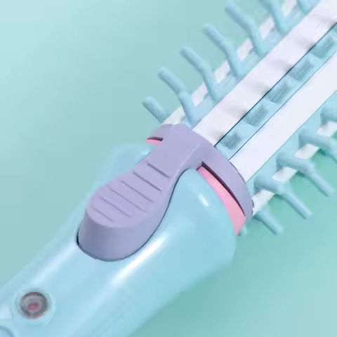 Straightening Electric Hair Straightener Comb Hairdressing Heating Temperature Hair Straightener Bru
