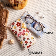 AGUA1 Glasses Bag, Cartoon Printed Storege  Glasses Box, Fashion PU Leather Portable Sunglasses