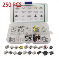 Button Switch Micro Momentary Tact Parts Plastic+Metal SMD 10Value Kit