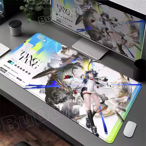 Game Arknights Endfield Tangtang Mouse Pad Non-slip Rubber Gamer Computer Mat Decoracion Laptop Larg