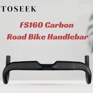 ToSeek FS160 Roadbike ultralight carbon internal cable handlebar round  (matte）