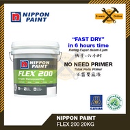 Nippon Paint Flex 200 Acrylic Waterproofing 20L