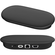 Sarung Kotak LEFXMOPHY untuk Google TV Streamer 4K 2024 Sarung Silikon Hitam